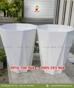 Chậu Nhựa Kim Cương Bát Giác 1