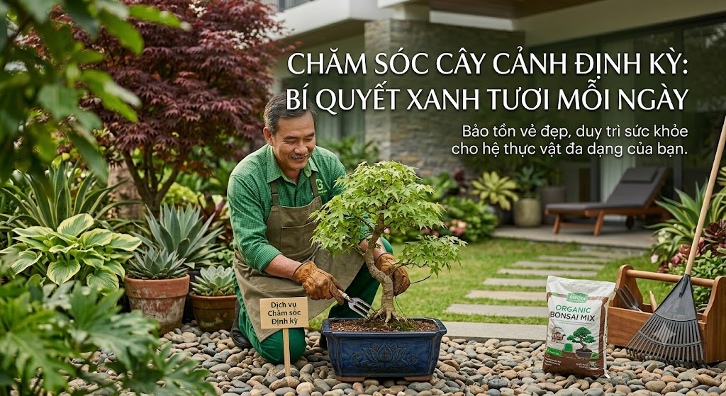 Dịch Vụ Chăm Sóc Cây Cảnh Định Kỳ Là Gì