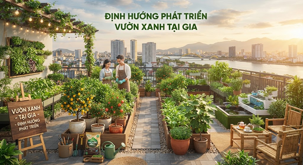 Định Hướng Phát Triển Vườn Xanh Tại Gia
