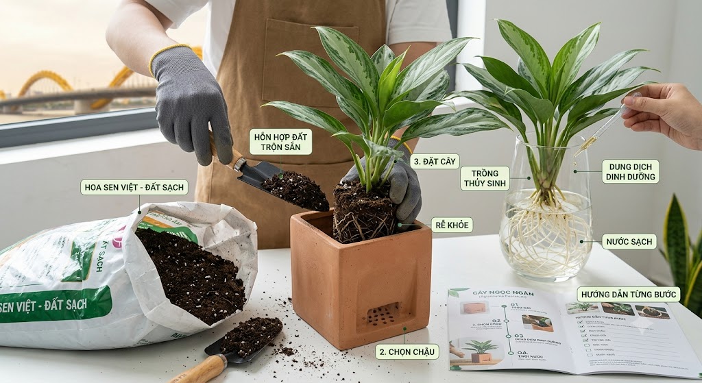 Hướng Dẫn Cách Trồng Cây Ngọc Ngân Chuẩn Kỹ Thuật