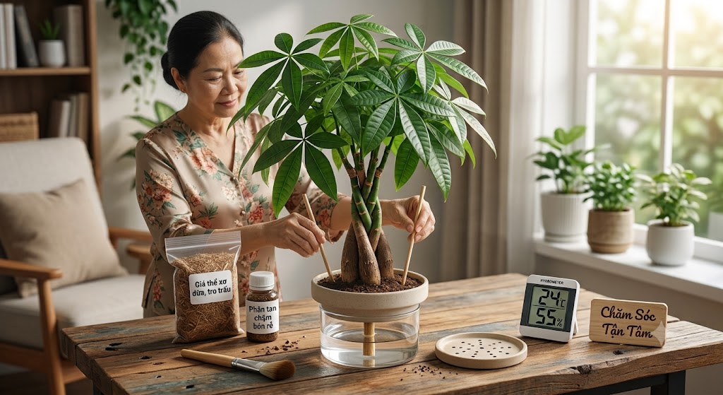 Kỹ Thuật Chăm Sóc Cây Kim Ngân Luôn Xanh Tốt, Tránh Thối Thân