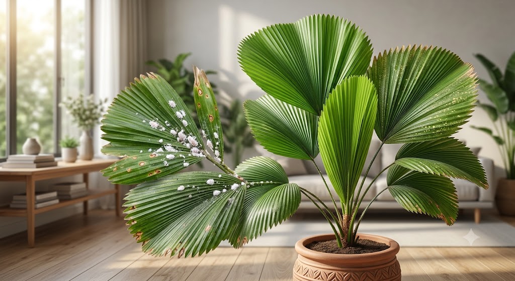 Phòng Trừ Sâu Bệnh Thường Gặp ở Cây Cọ Nhật