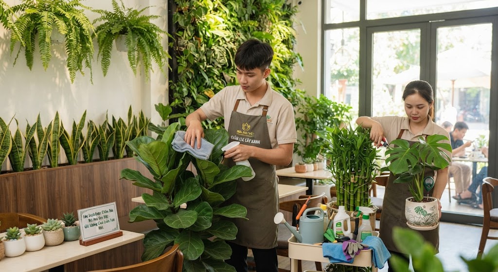 Bí Quyết Duy Trì Không Gian Xanh Luôn Bền đẹp