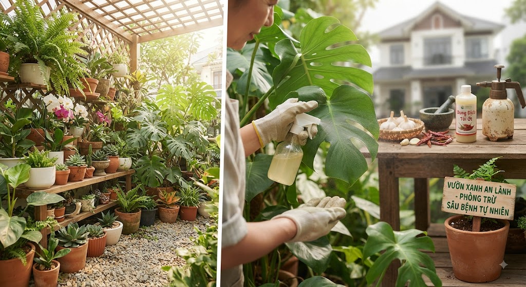Cách Phòng Trừ Sâu Bệnh Cho Cây Cảnh
