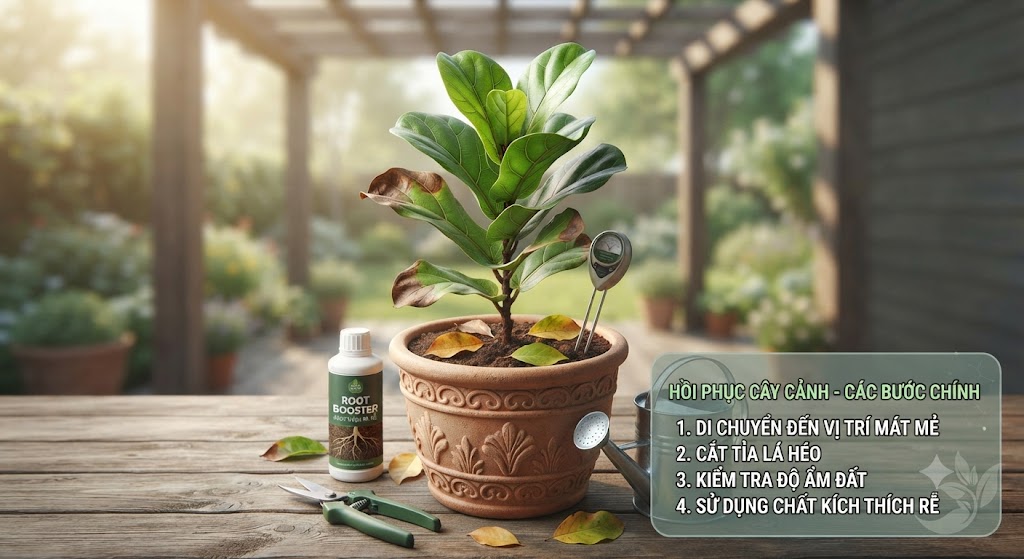 Cách Phục Hồi Cây Cảnh Bị Sốc Nhiệt