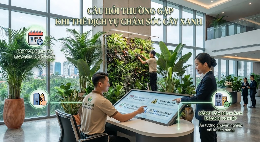 Câu Hỏi Thường Gặp Khi Thuê Dịch Vụ Chăm Sóc Cây Xanh