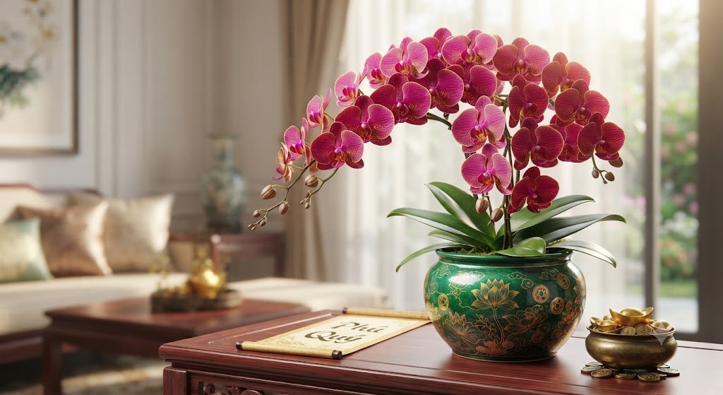 Cây Lan Hồ Điệp – Biểu Tượng Của Sự Phú Quý Và Giàu Sang