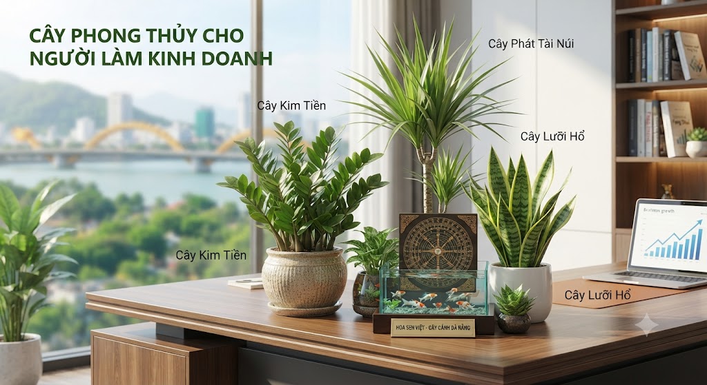 Cây Phong Thủy Cho Người Làm Kinh Doanh