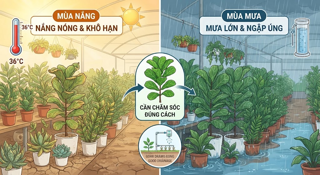 Đặc Thù Khí Hậu Đà Nẵng ảnh Hưởng Như Thế Nào đến Cây Cảnh