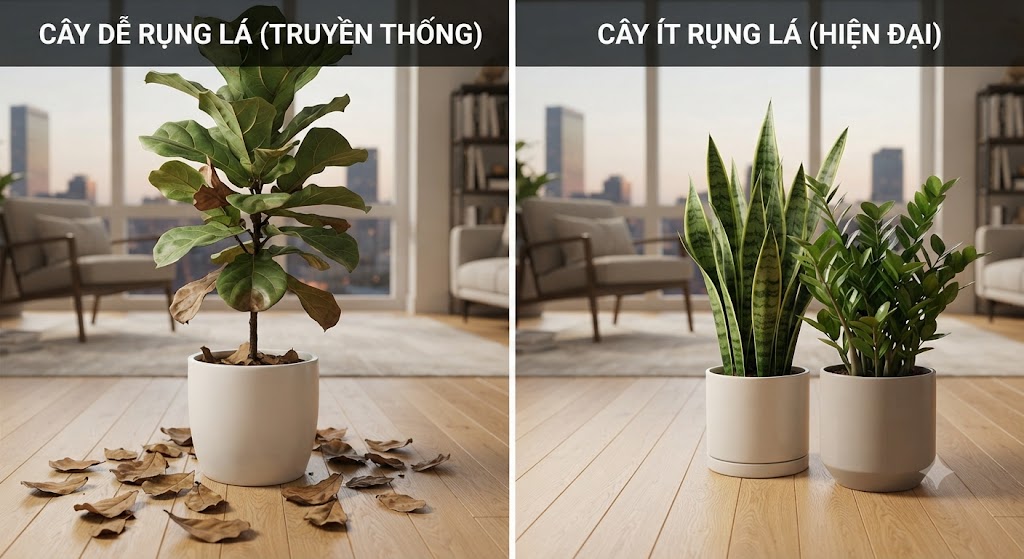 Tại Sao Nên Chọn Cây Cảnh ít Rụng Lá Cho Căn Hộ