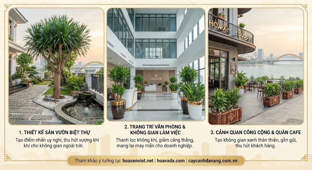 Ứng Dụng Thực Tế Của Cây Phát Tài Trong Thiết Kế Cảnh Quan Tại Đà Nẵng