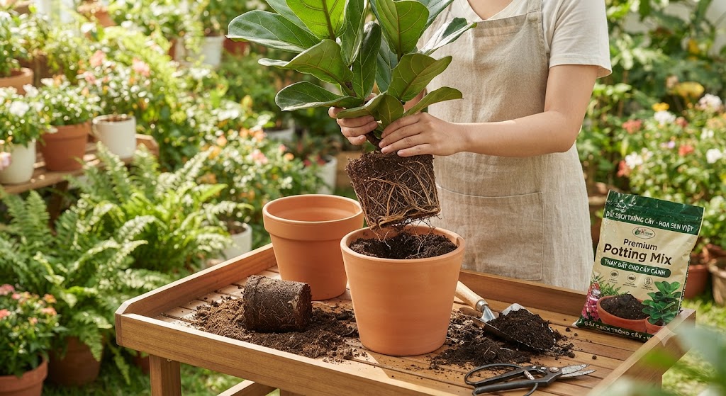 Bao Lâu Nên Thay Đất Cho Cây Cảnh Trong Chậu