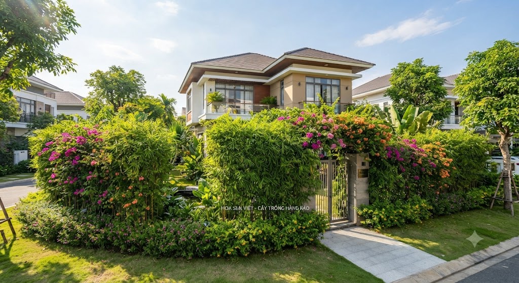 Cây Trồng Hàng Rào