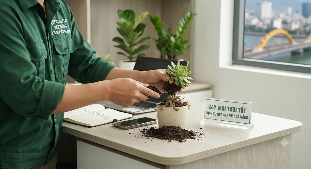 Dịch Vụ Thay Cây Văn Phòng Đà Nẵng Tại Sao Cần