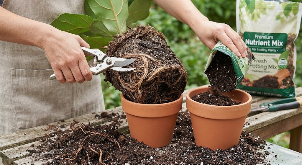 Hướng Dẫn Quy Trình Thay đất Cho Cây Cảnh Trong Chậu Chuẩn Kỹ Thuật